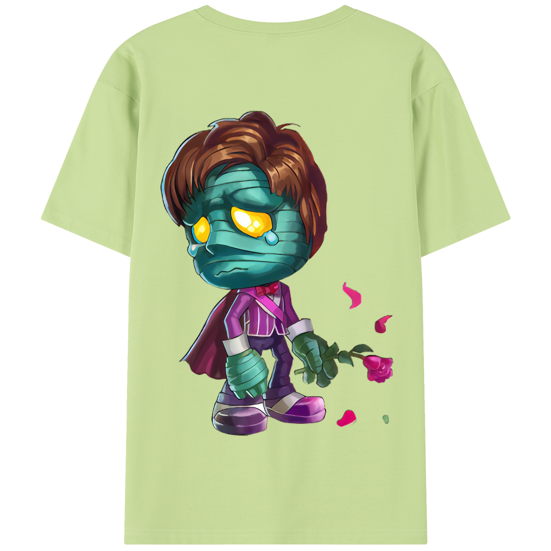 リーグ・オブ・レジェンド League of Legends LOL 綿100％半袖Tシャツ（背面プリント）